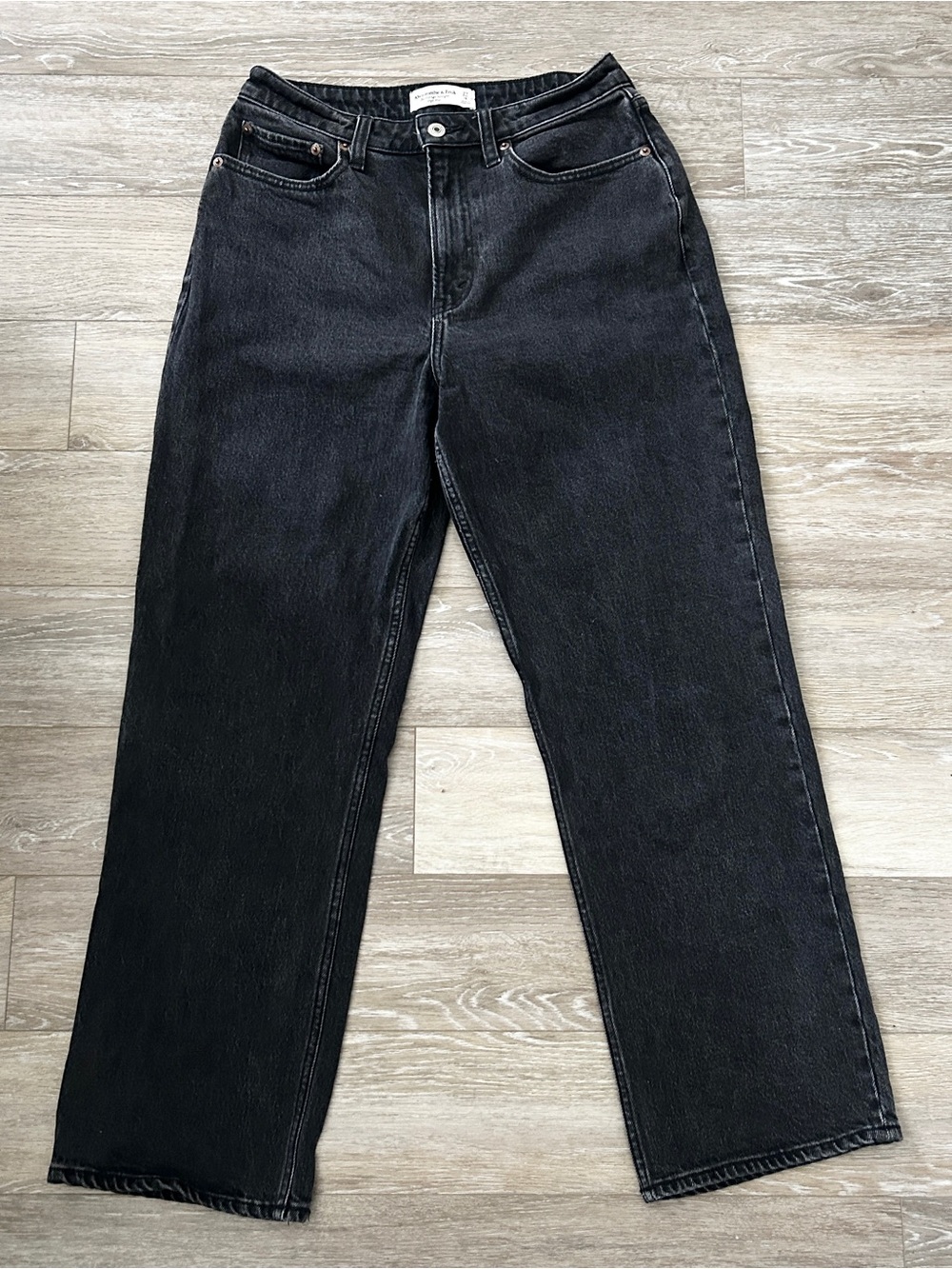 Classic High-Waist Black Women's Jeans